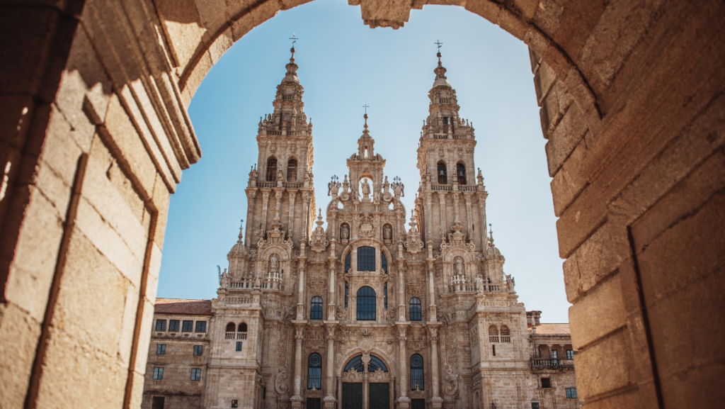 Fachada de la Catedral de Santiago de Compostela